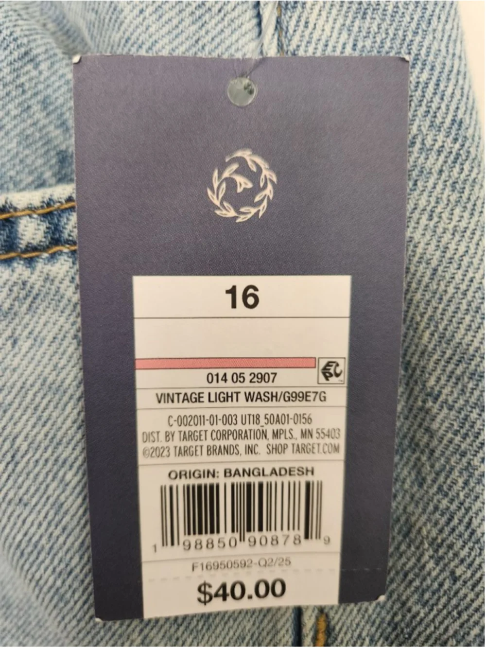 Universal Thread Light Wash Blue Palazzo Jeans Size 16 - Picture 3 of 7